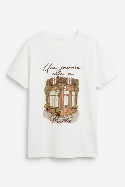 Футболка Cafe a Paris
