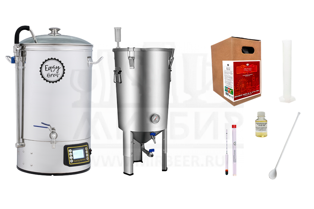 Комплект Easy Brew: Пивоварня 40 л + ЦКТ