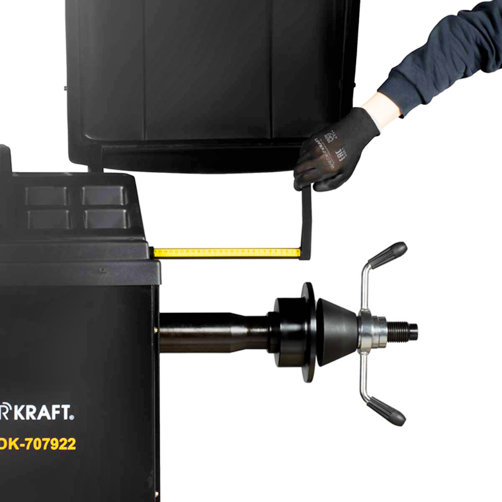 WDK-707922 Балансировочный станок (стенд) для грузового шиномонтажа, 13-24", 220 В