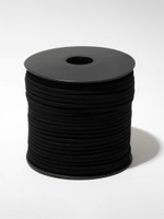 Шнур из искусственной замши на бобине, , ширина 2.3 мм, чёрный, 7598454