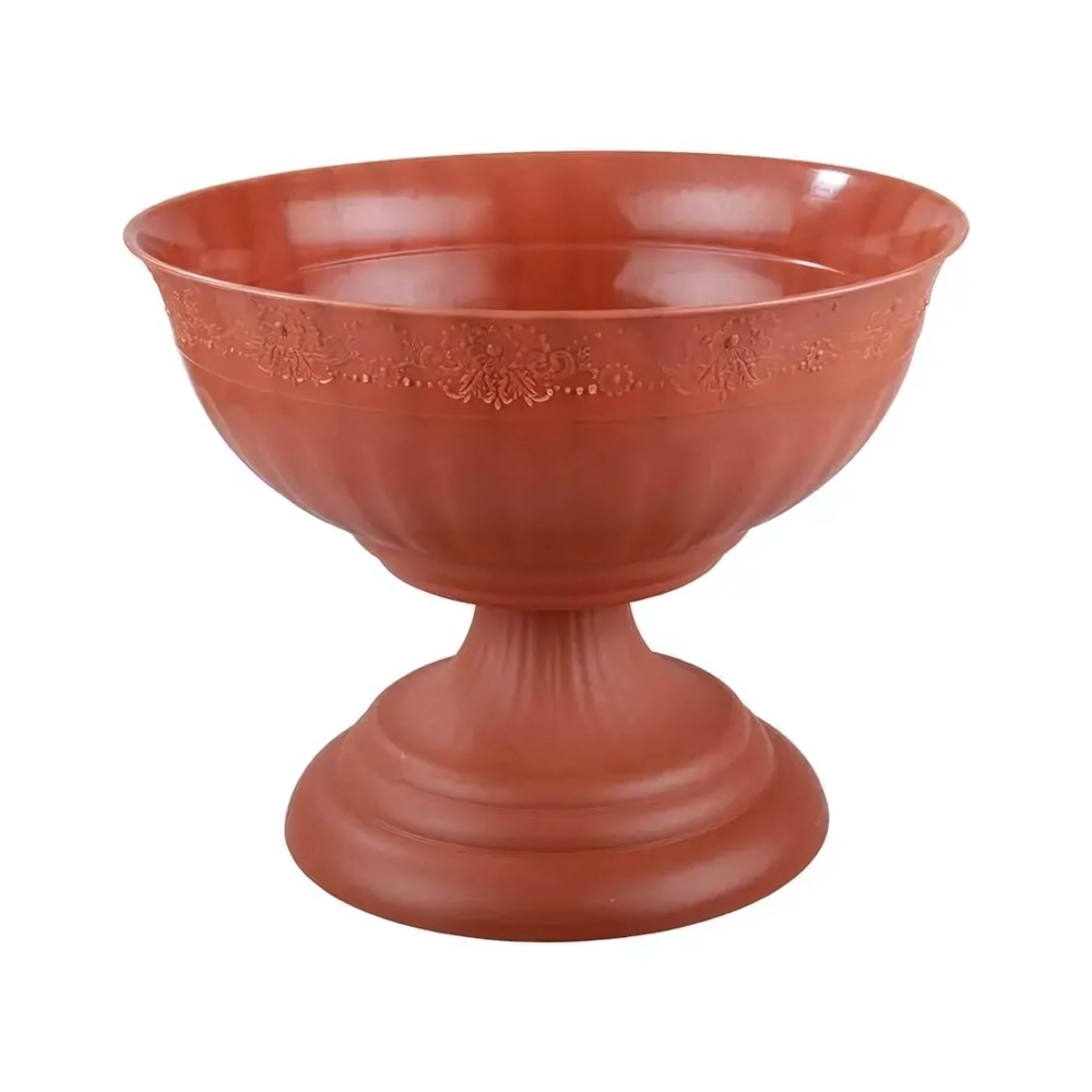 Вазон Венеция 17л (диам. 445мм) (корич.)