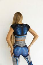 Леггинсы Steel Blue Version 1