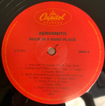 Aerosmith / Rock In A Hard Place (LP)