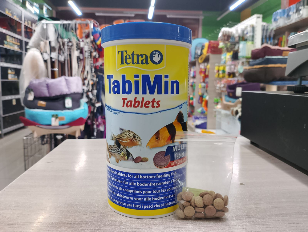 (Весовой) Tetra TabiMin Tablets Корм для донных рыб в таблетках, 30 таблеток