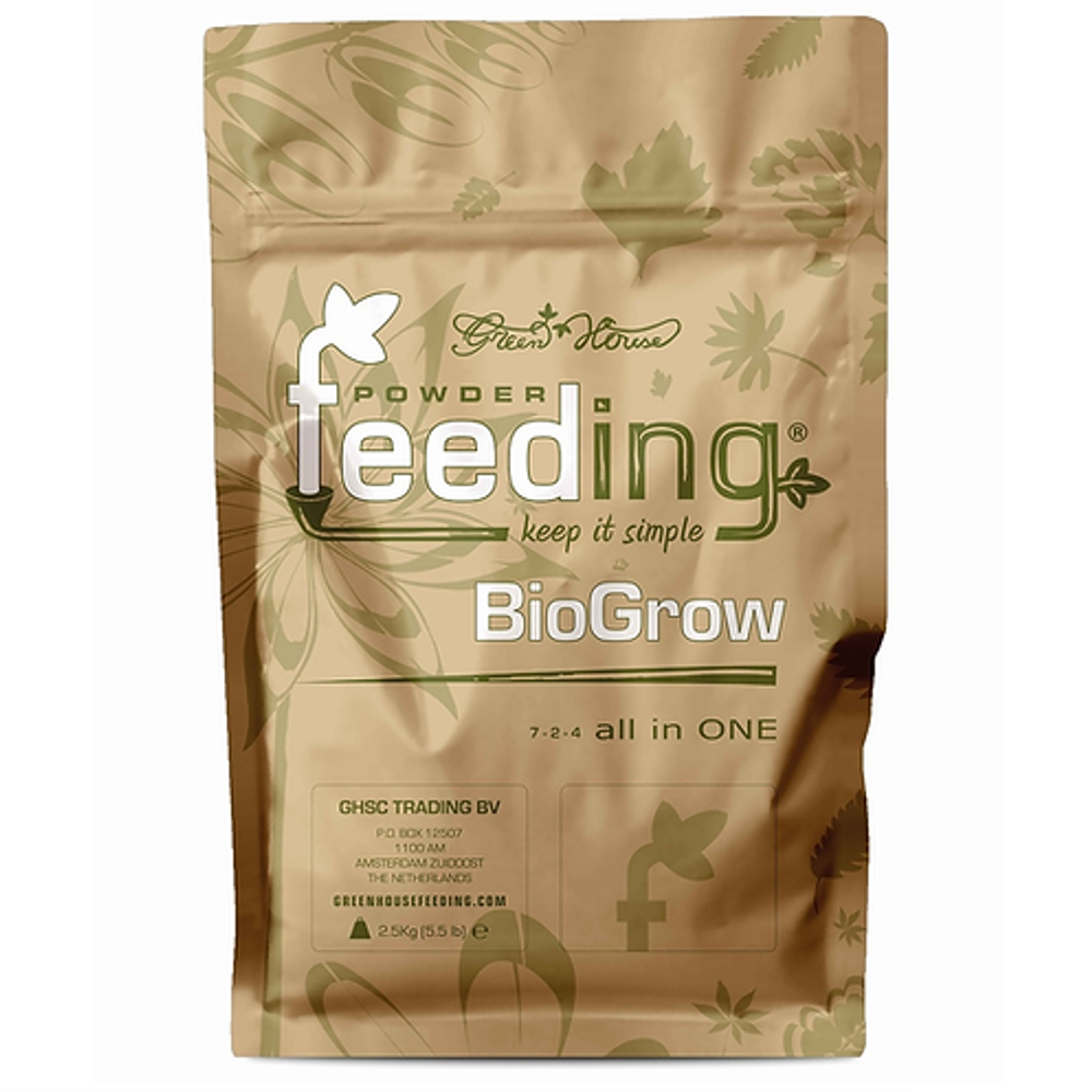 Green House Powder Feeding BIO Grow