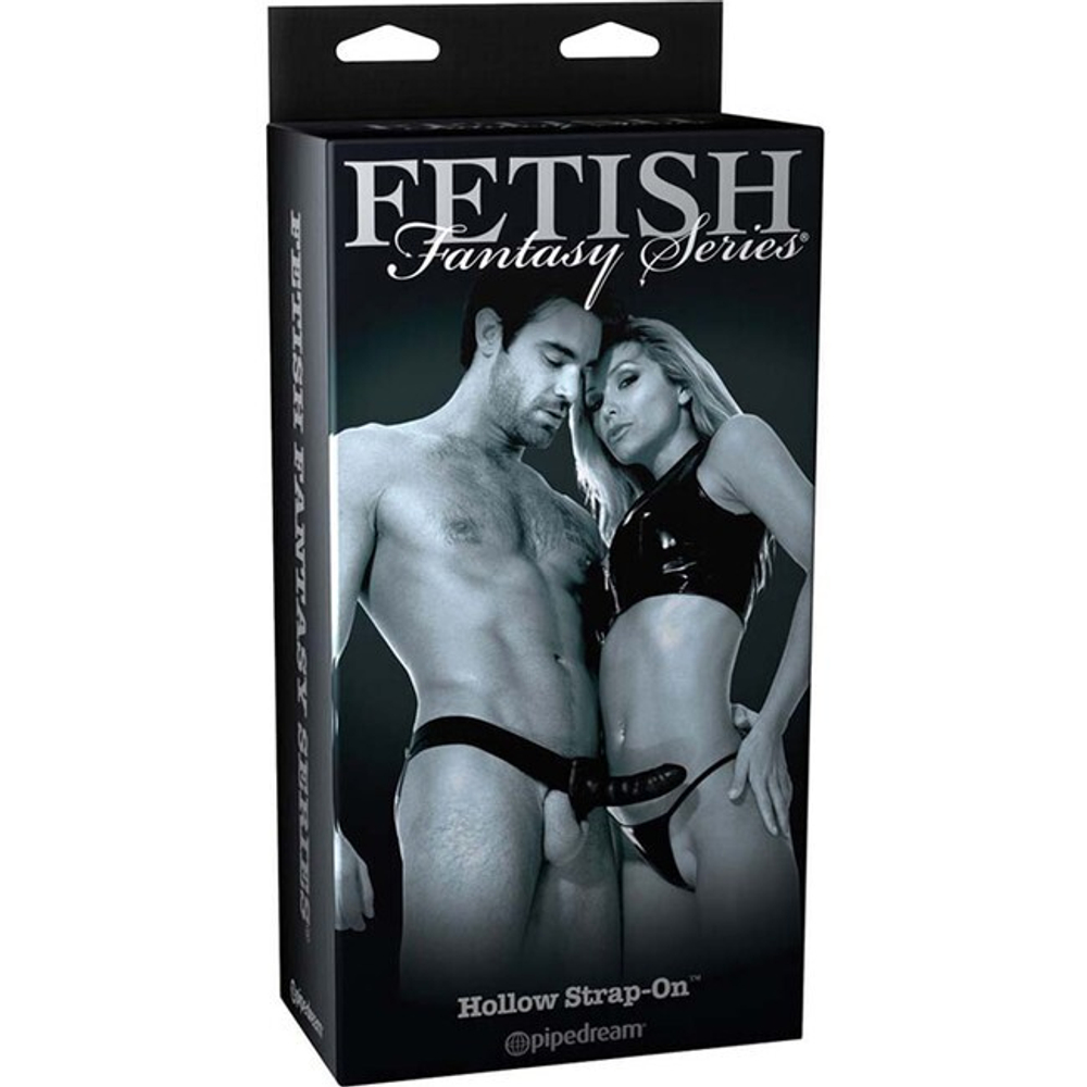 Страпон с полостью без вибрации Fetish Fantasy LTD Edition (Цвет: черный)