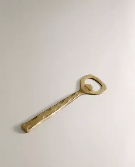 ZARA HOME ОТКРЫВАЛКА ДЛЯ БУТЫЛОК С ЧЕКАНКОЙ, ЗОЛОТОЙ