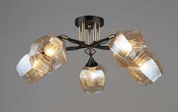 3786/5 BK+FGD (2) Люстра (RL)