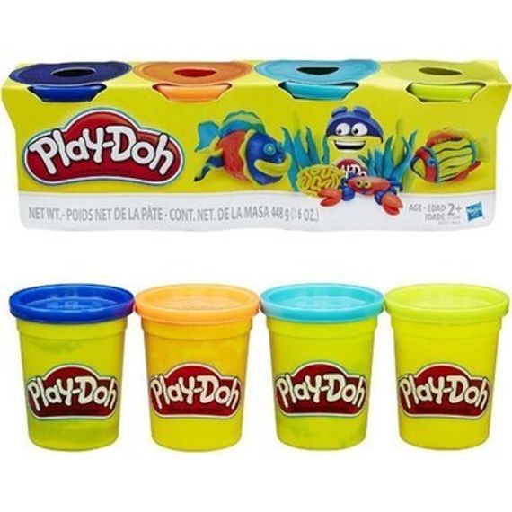 Play-Doh Набор пластилина 4 pcs