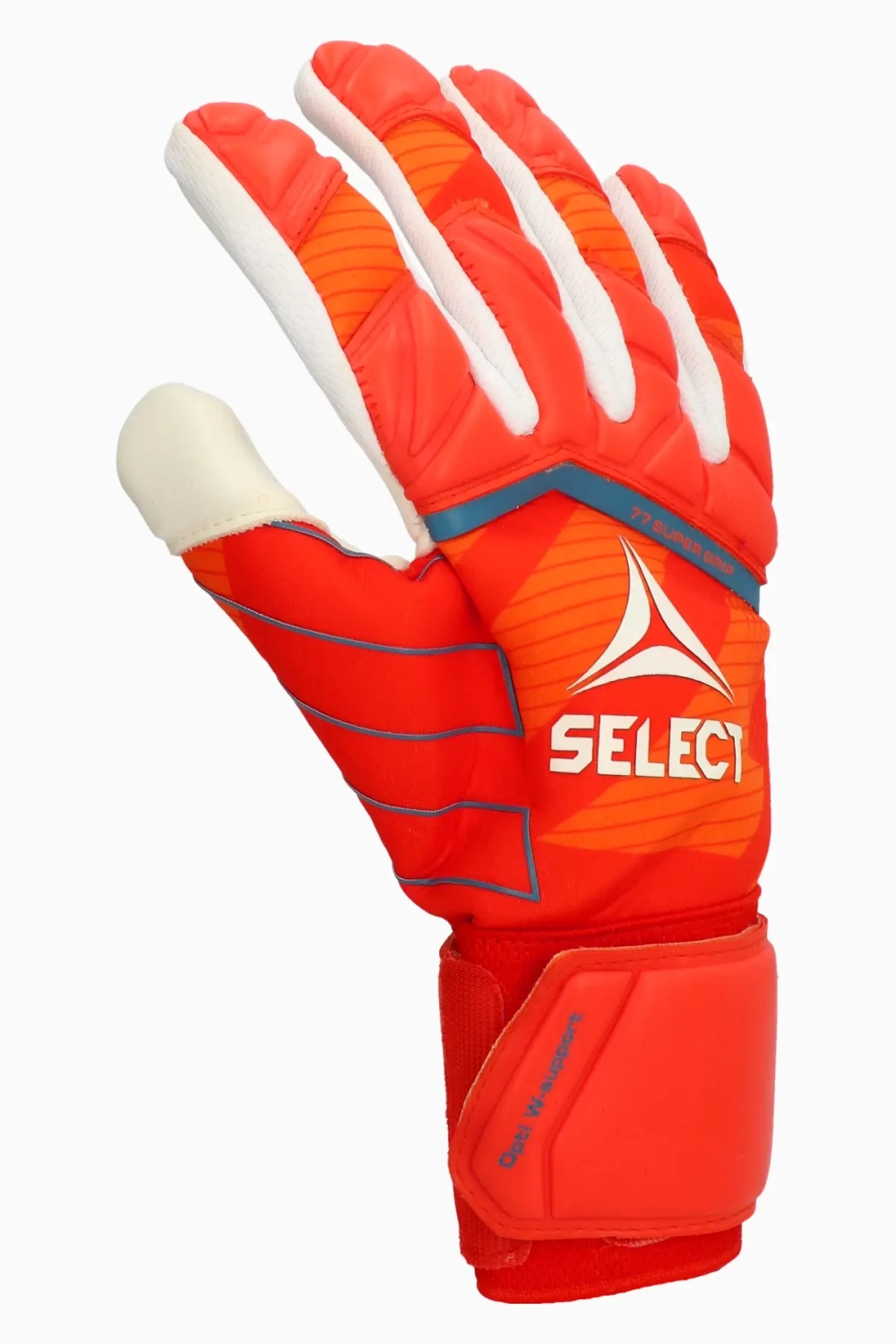 Вратарские перчатки Select 77 Super Grip V24 - оранжевый