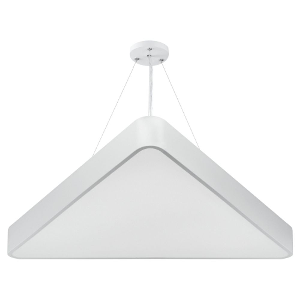 Светильник LED ЭРА Geometria SPO-151-W-40K-030 Delta 30Вт 4000К 3000Лм IP40 600*80 белый подвесной драйвер внутри | Декоративные светильники Geometria