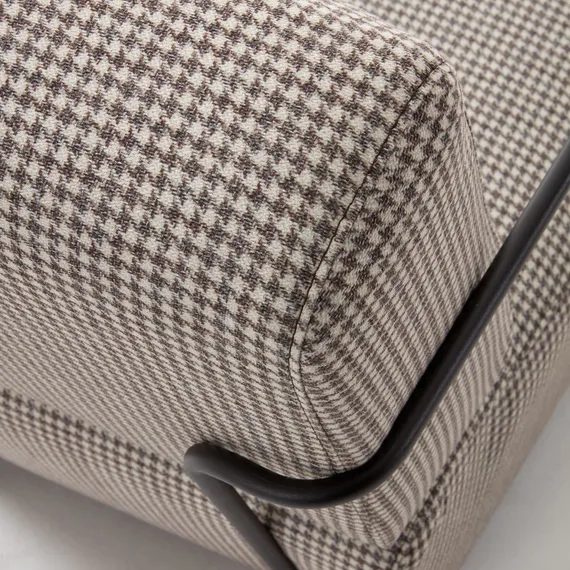 Кресло Gamer бежево-коричневая ткань