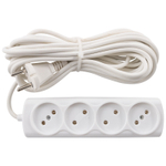 Удлинитель Engy "Премиум" 7м/4роз (ПВС 2х0.75)