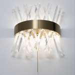 Citilux Ричард CL336313 LED Бра хрустальное с выключателем Бронза