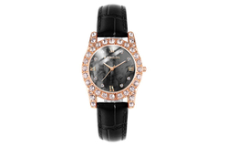 KANGOL Quartz Movement Genuine Leather Strap Watch Women"s Watch Mother of Pearl Color Watch Dial KANGOL K629