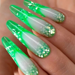 Гель-лак MOODNAIL Glass Green, 10г