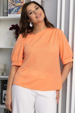Блуза Лара (оранжевая) Б13855-3М LT Collection