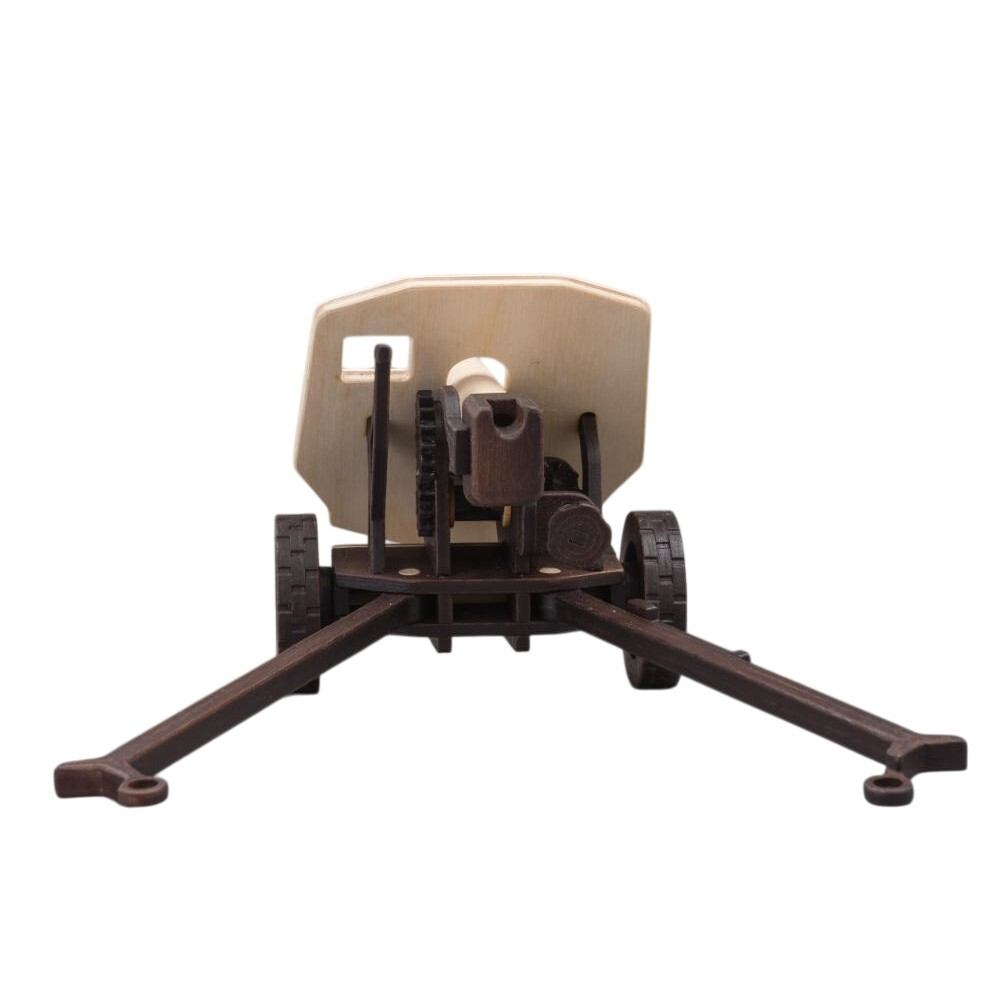 Артиллерийская Пушка MIST от TARG - деревянный конструктор, сборная модель, 3d пазл