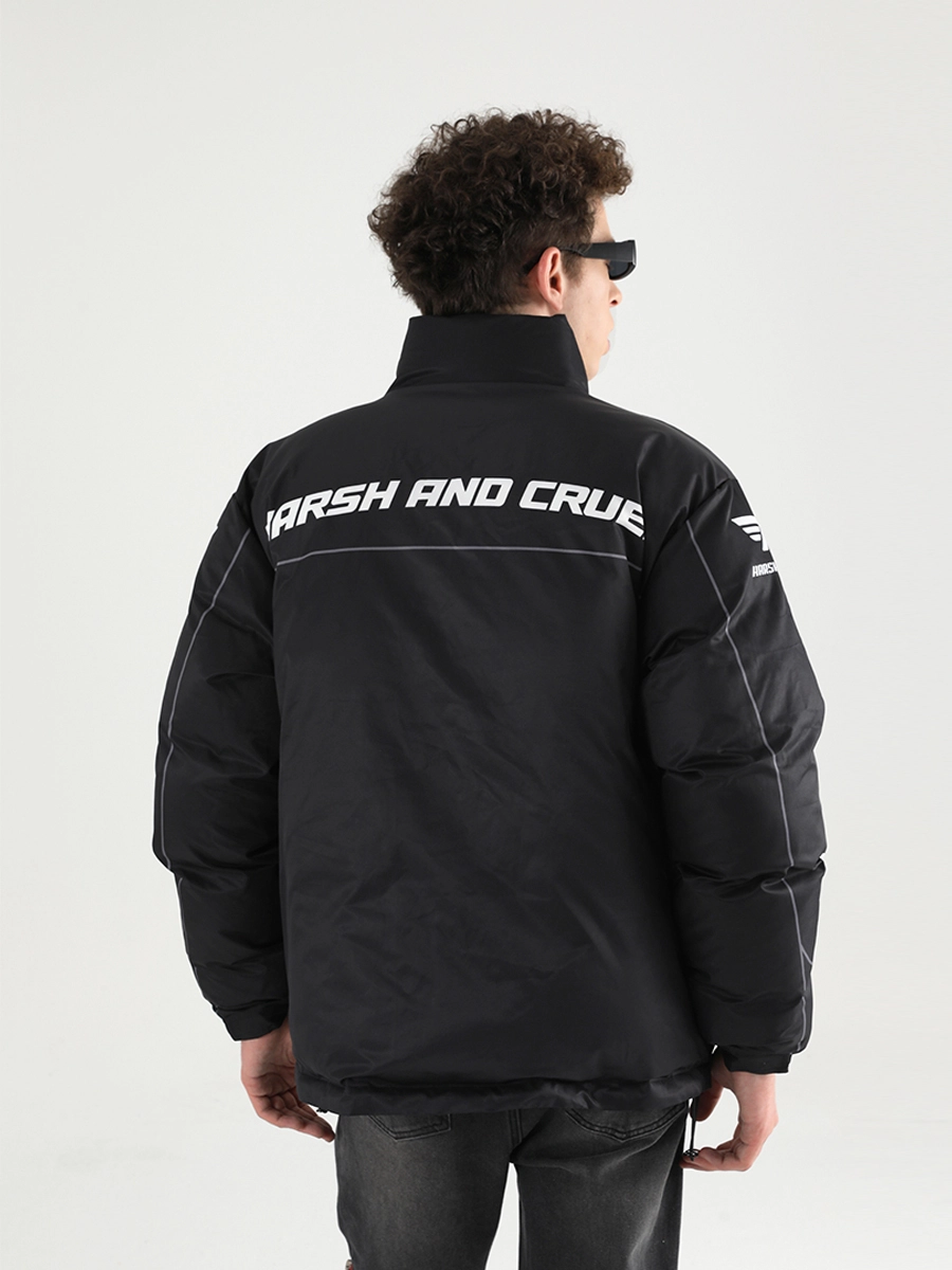 Пуховик HARSHandCRUEL "Racing" Puffer Jacket