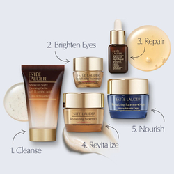 Estee Lauder Unveil Your Glow Skincare Starter Set Repair + Hydrate 24/7