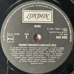 Chubby Checker ‎– Chubby Checker's Greatest Hits (Англия)