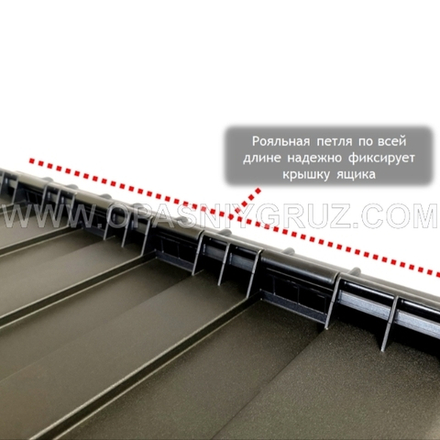 Инструментальный ящик 500x350x400 мм