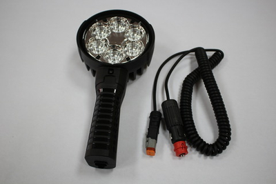 Фара-искатель LED (12V, 4000Lm, алюминиевый корпус, IP66)