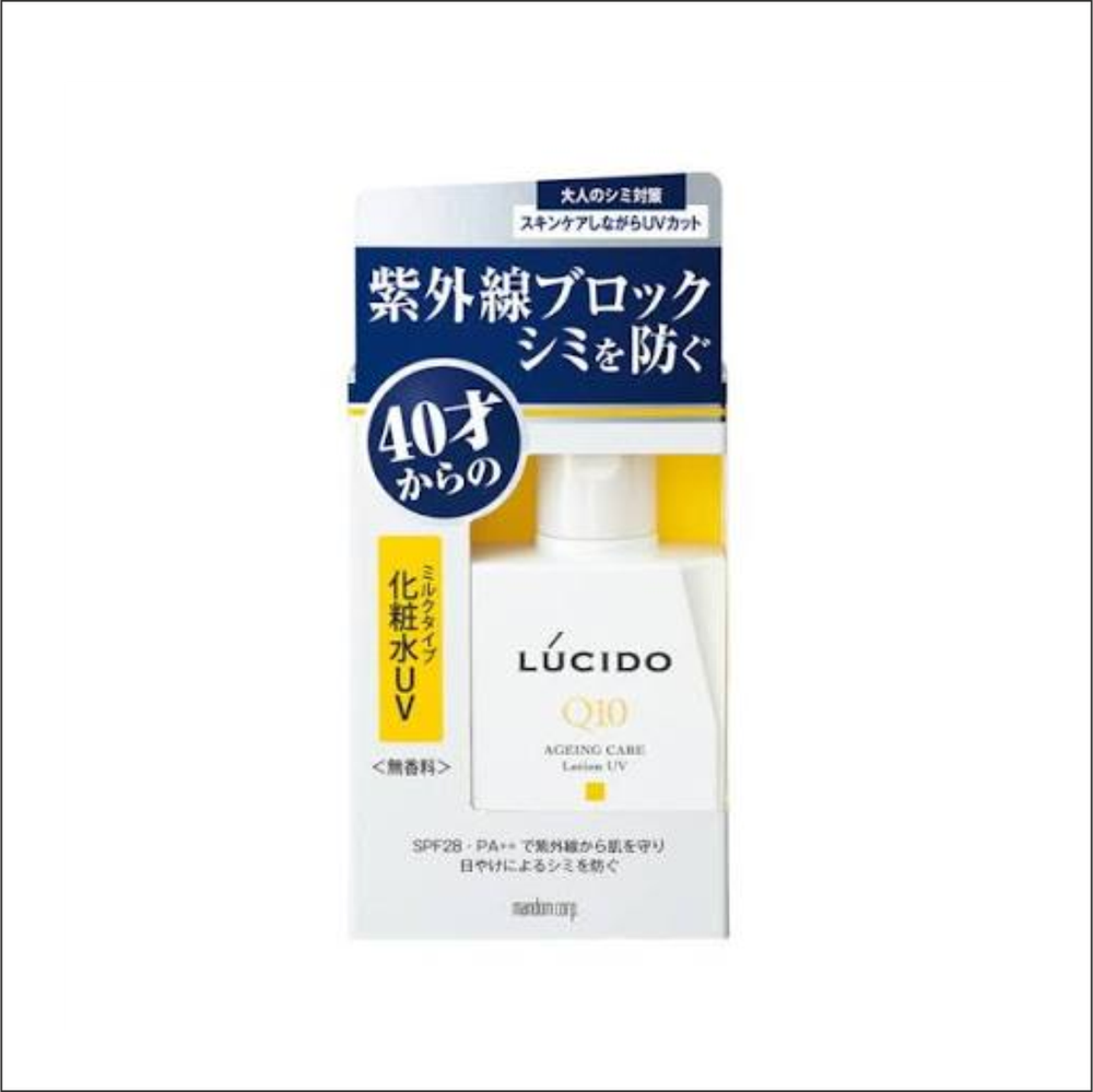 Мужской увлажняющий антивозрастной лосьон для лица Mandom Lucido Aging Care Lotion UV
