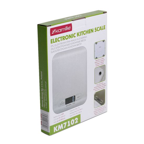 Весы кухонные электронные Kamille KM-7102