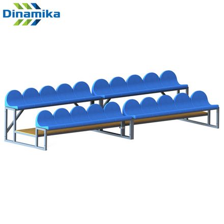 Трибуна для зрителей на 20 мест (цвет черный)