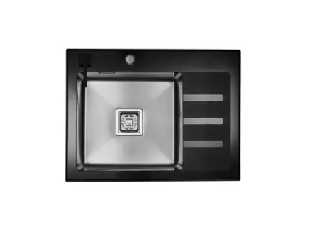 Мойка AVIVA 65*50, Нано-Сатин (арт. BGM-NS6550L), левая