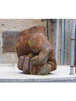 Современная скульптура Кулак 200 см