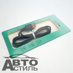 Шнур USB - micro USB М5 (2Ам) угловой под кожу 184089