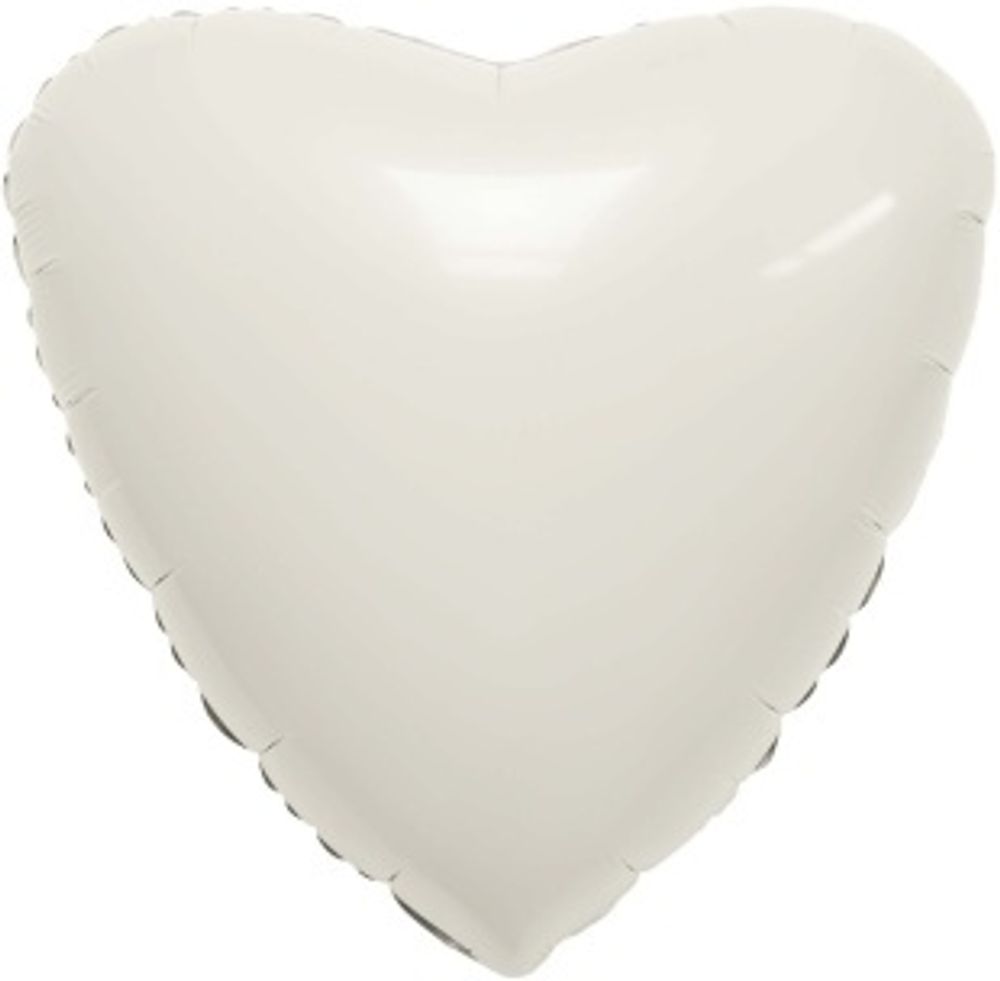 Ag Шар 19'' / 46 см Сердце Мистик сатин пудра мистик (БГ-15)  Изображение2
