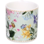 Кофейный набор 8 предметов «Цветочная фантазия» (4 кружи 100мл+4 блюдца)