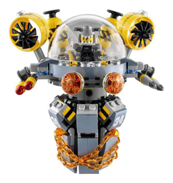 LEGO Ninjago Movie: Летающая подводная лодка 70610 — Flying Jelly Sub — Лего Ниндзяго Муви