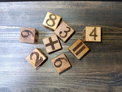 Развивающие Кубики "Юный Математик"