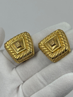 Клипсы с лого Givenchy