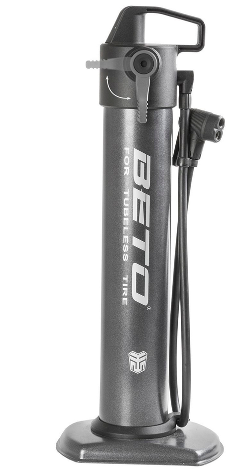 Насос /баллон напольный AIR TANK 13бар/190PSI д/бескамер покр. универсальный гол. на шланге BETO