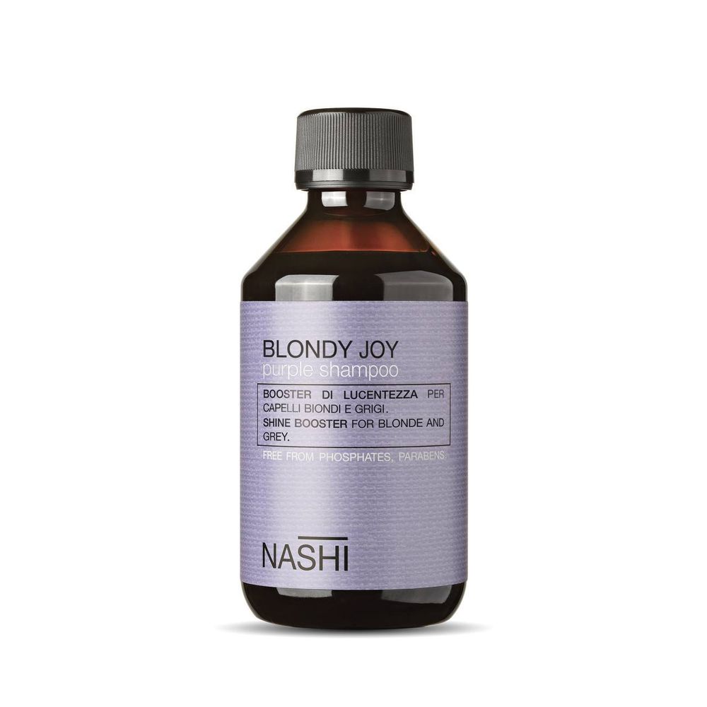 NASHI ARGAN Шампунь антижелтый Blondy Joy