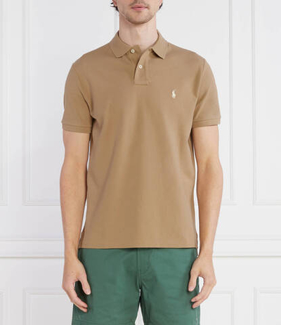 Поло POLO RALPH LAUREN - светло-коричневый(710680784)