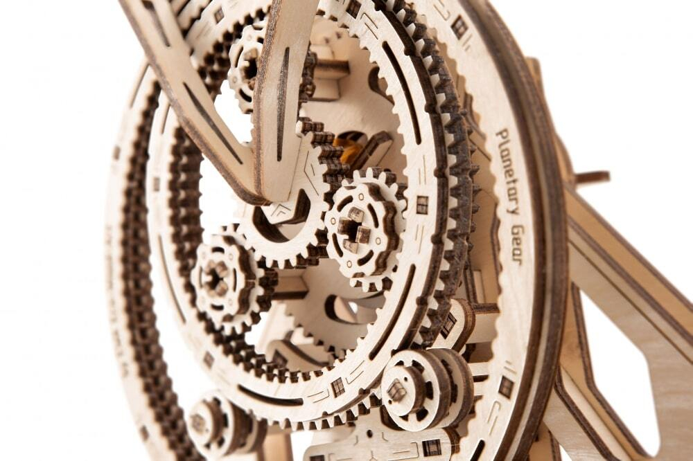 Планетарная передача EWA - Деревянный конструктор, сборная модель, 3D пазл