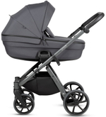 Детская коляска Tutis Uno 6 Plus Essential collection 3 в 1 с автокреслом Elo Lux EduSky Black 1602169 Antracite