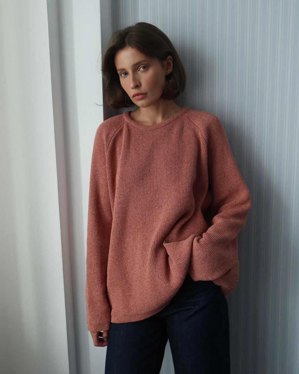 джемпер NIYOLA лососево-розовый