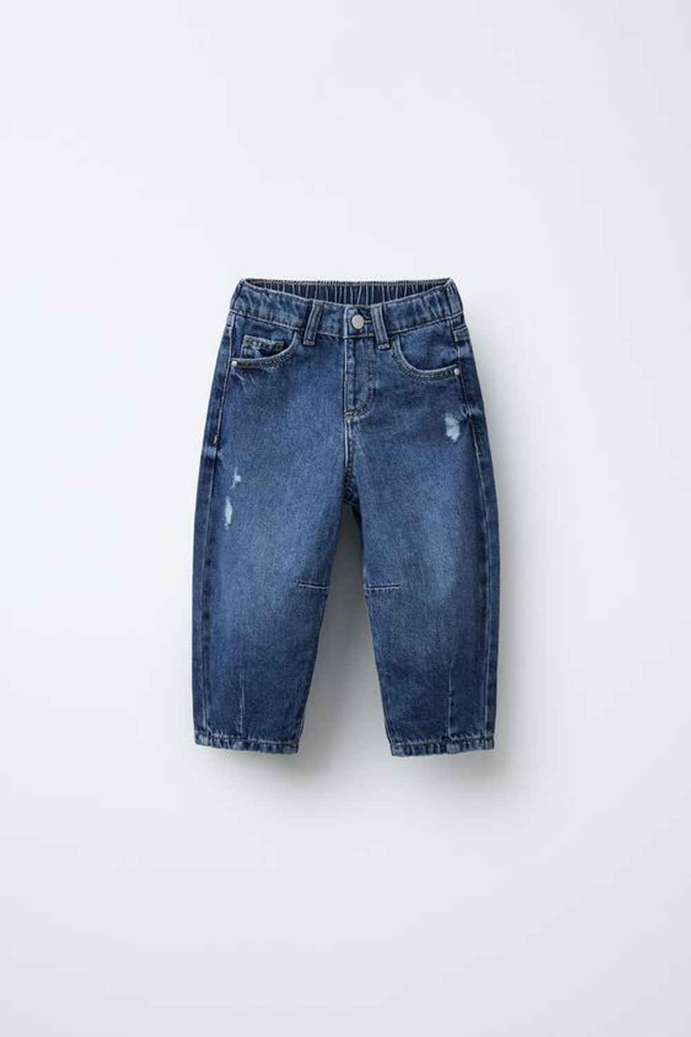 ZARA ДЖИНСЫ, ВЫЦВЕТШИЙ СИНИЙ