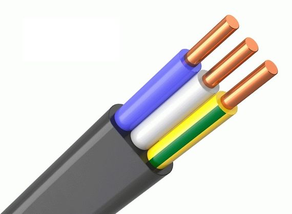 Кабель ВВГ-нг-LS 3*1,5 ГОСТ 27728