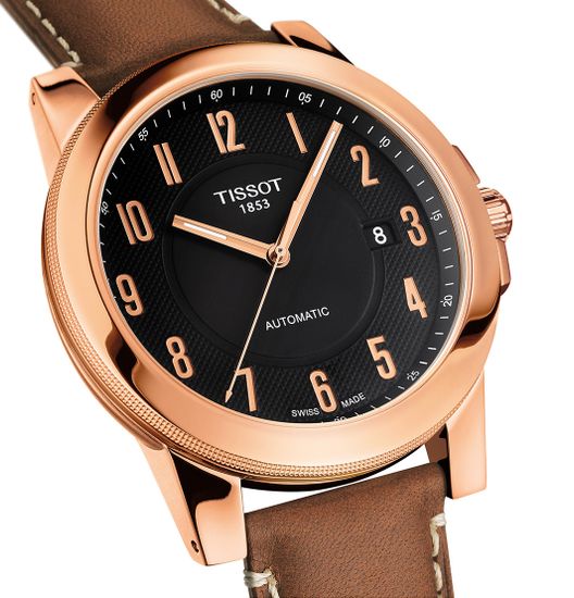 Мужские часы Tissot T098.407.36.052.01 Gentleman Swissmatic