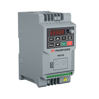 Преобразователь частоты Prompower PD150-AB007B, 220B, 4А, 0,75кВт