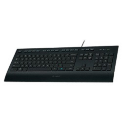 920-005215 Logitech Клавиатура K280E USB оригинальная заводская гравировка RU/LAT