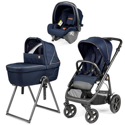 Коляска 3 в 1 Peg Perego Veloce TC Belvedere SLK Blue Shine New